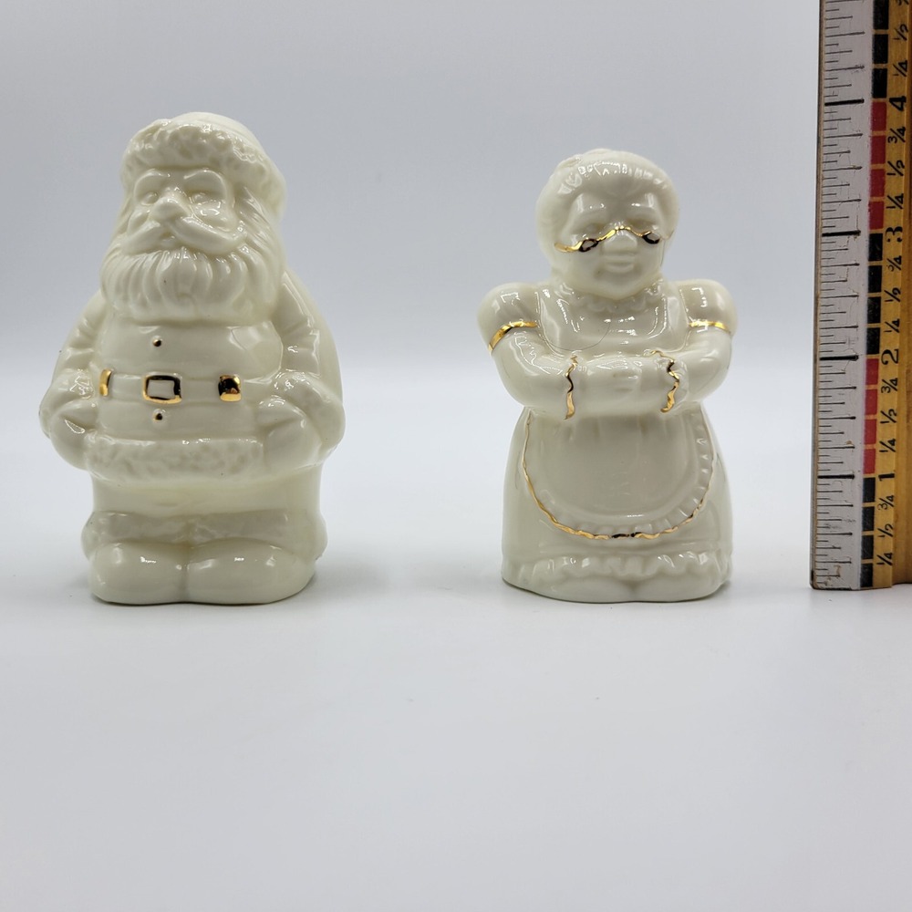 Christmas Salt Pepper Shakers Santa & Mrs Claus Formalities Baum Bros Holiday - Picture 7 of 11